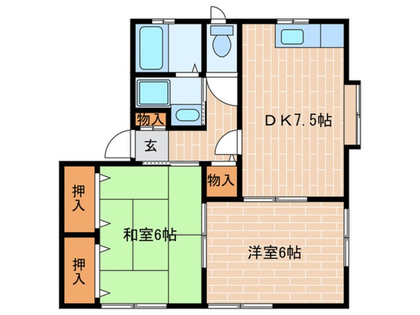 間取図 アメニティ・スクエア