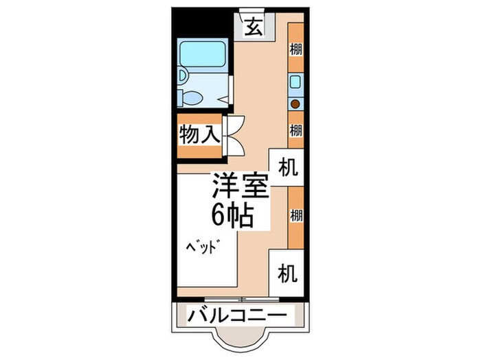 間取り図 レディース・イン・セシリア