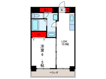 間取図 北堀江かがせ