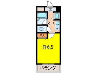 間取図 メルベーユ西宮