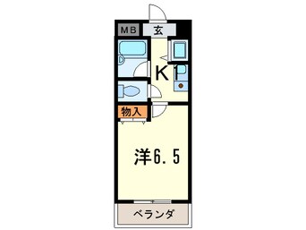 間取図 メルベーユ西宮