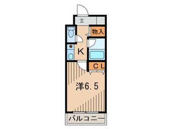 間取図 メルベーユ西宮