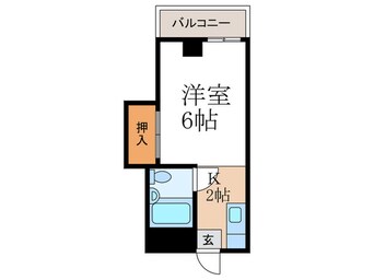 間取図 シャトル下鴨