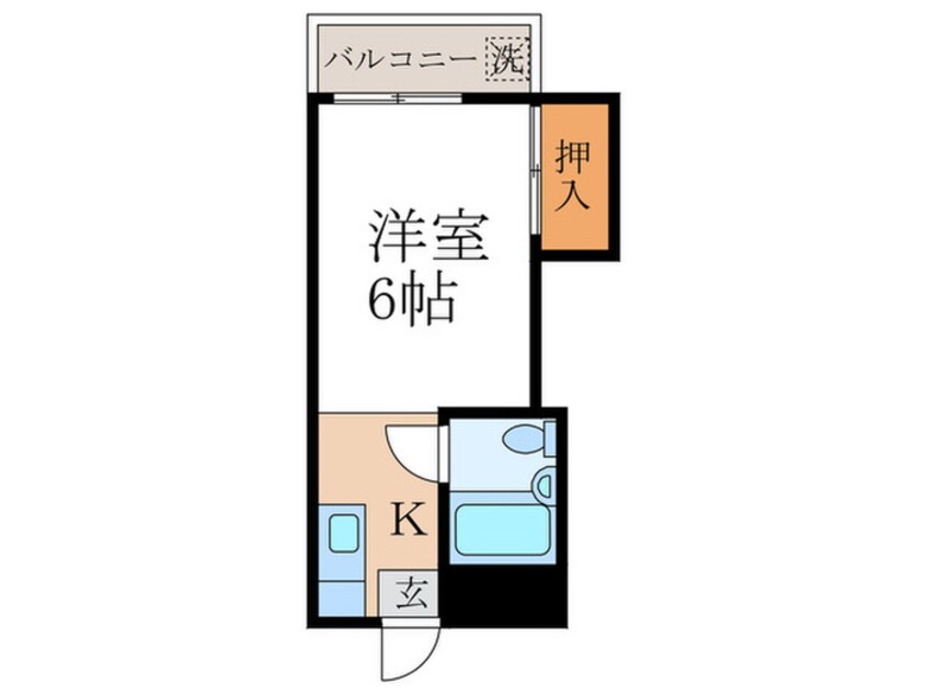 間取図 シャトル下鴨