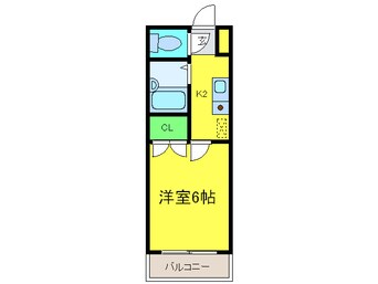 間取図 サンロワール・中百舌鳥