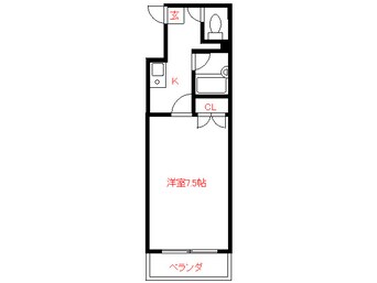 間取図 サンロワール・中百舌鳥