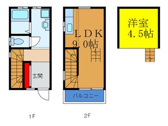 間取図 ハーミッツ・セル大桐