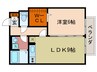 瀬田メディエ－トプラザＡ棟 1LDKの間取り