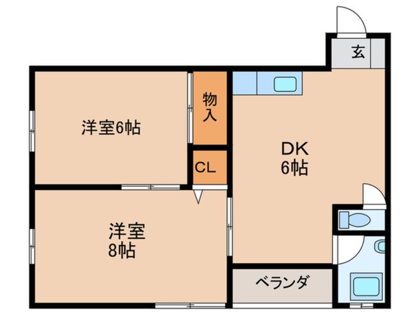 間取図 大洋マンション