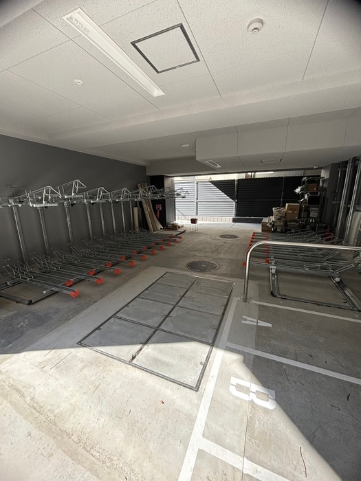 駐輪場 プレサンス新深江ディレット