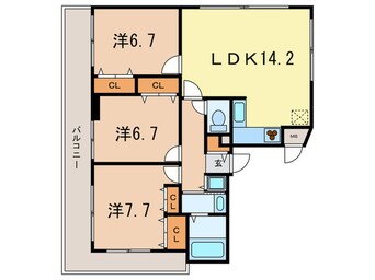 間取図 大谷町アネックス