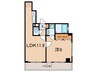 大谷町アネックス 1LDKの間取り