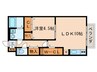 瀬田メディエ－トプラザＣ棟 1LDKの間取り