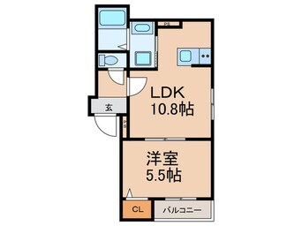 間取図 アート樟葉Ⅲ