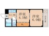ブル－ハイツ藤尾 2Kの間取り