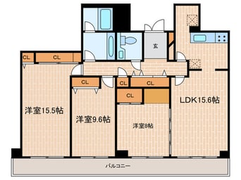間取図 芦屋ﾛｲﾔﾙﾎｰﾑｽﾞ