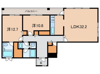 間取図 芦屋ﾛｲﾔﾙﾎｰﾑｽﾞ