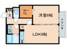 瀬田メディエ－トプラザＤ棟 1LDKの間取り