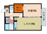 瀬田メディエ－トプラザＤ棟 1LDKの間取り