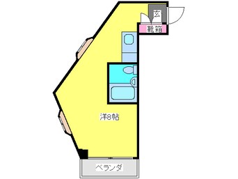 間取図 ラパンジ－ル今宮