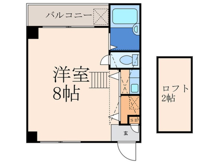 間取図 サニーハウスオザサ