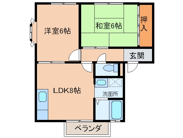 間取り図 ルポゼ武庫之荘　Ⅰ