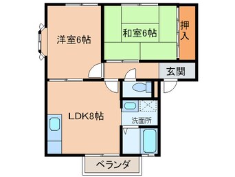 間取図 ルポゼ武庫之荘　Ⅰ