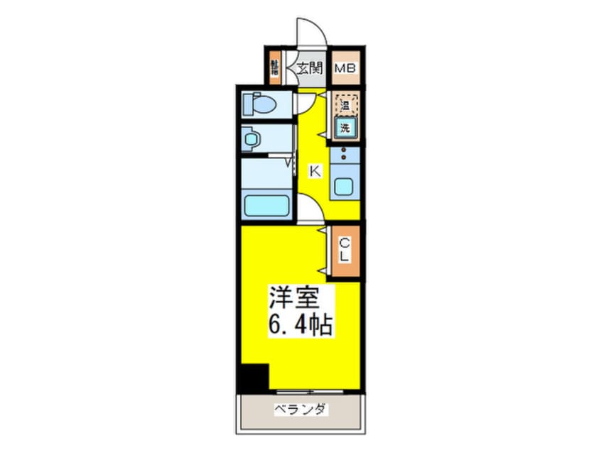 間取図 PINUS栄橋
