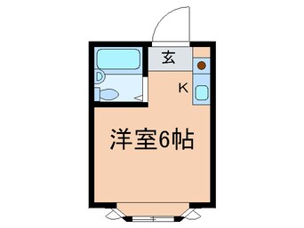 間取図 コーポラスアビコ