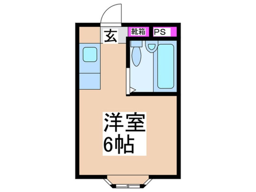 間取図 コーポラスアビコ