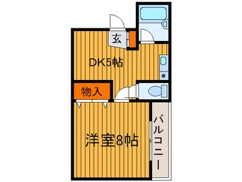 間取図 スカイハイツITO