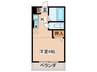 スカイハイツITO 1Kの間取り