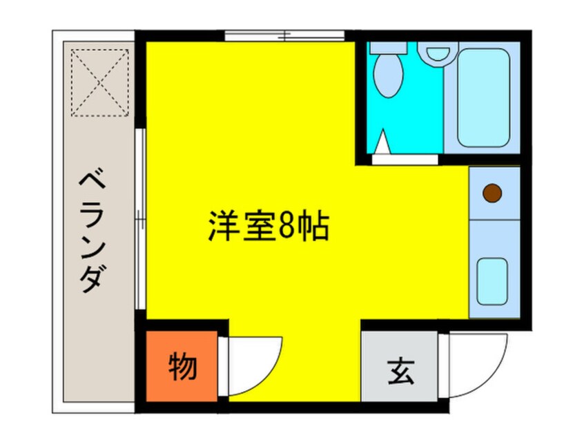 間取図 トゥインクル箕面