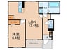 あびたⅥ 1LDKの間取り