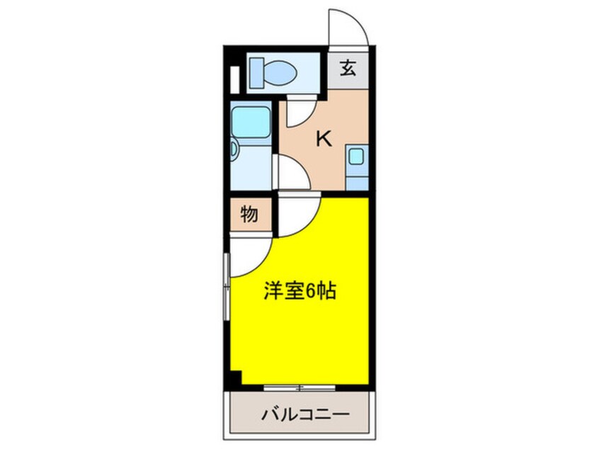 間取図 アリストプラザ中野