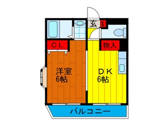 間取図 アトリエブルー太子橋