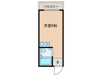 間取図 アトリエブルー太子橋