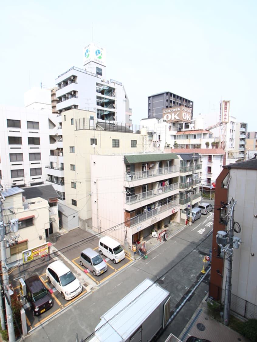 室内からの展望 パセオ十三東