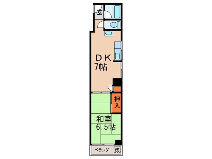 間取り図 アサヒマンション