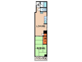 間取図 アサヒマンション