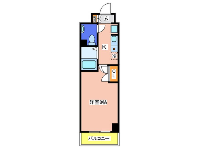 間取図 ロジェ今福鶴見