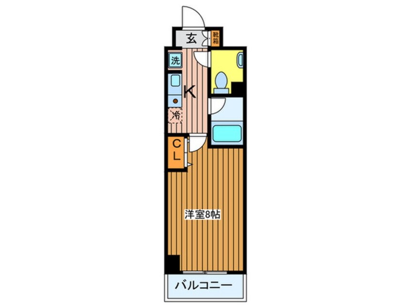 間取図 ロジェ今福鶴見