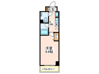 間取図 ロジェ今福鶴見