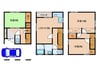 寝屋川市高宮新町戸建 3LDKの間取り