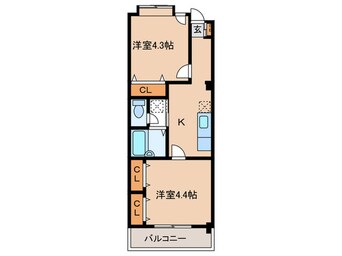 間取図 デイグランモンテヴィラ