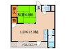 高橋マンション 1LDKの間取り