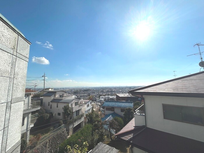 室内からの展望 エスタ雲雀丘