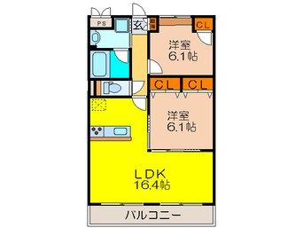 間取図 サンフォレスト