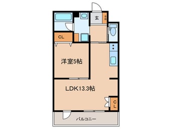 間取図 仮)インサイトルポ山科新十条