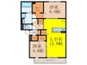 仮）D-ROOM高槻市宮田町3丁目PJ 2LDKの間取り